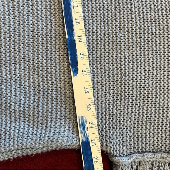 Plus XXL Boho Oversized Knit Pullover Sweater - Size XXL - Picture 7 of 11